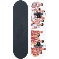 LDGGG Skateboards Complete Skateboard Youth Professional Double Tilt Skateboard Children Four-Wheeled Street Skateboard Slam Dunk 8