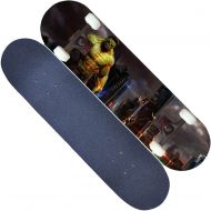 LDGGG Skateboards Complete Skateboard 31 Inch Beginner Children Adult Four Wheel Skateboard (Iron Man 14)