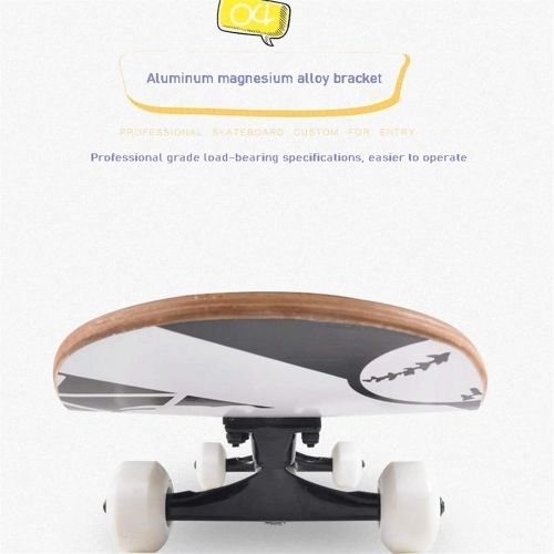  LDGGG Skateboards Complete Skateboard 31 Inches Cruiser Skateboard Beginner Boys and Girls Maple Wood Skateboard (Anime Characters 1990)