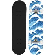 LDGGG Skateboards Complete Skateboard 31 Inches Beginner Skateboarding Adult Skateboard Hn 0834