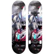 LDGGG Skateboards Complete Skateboard 31 Inches Beginner Skateboarding Adult Skateboard Cosmic Man 27