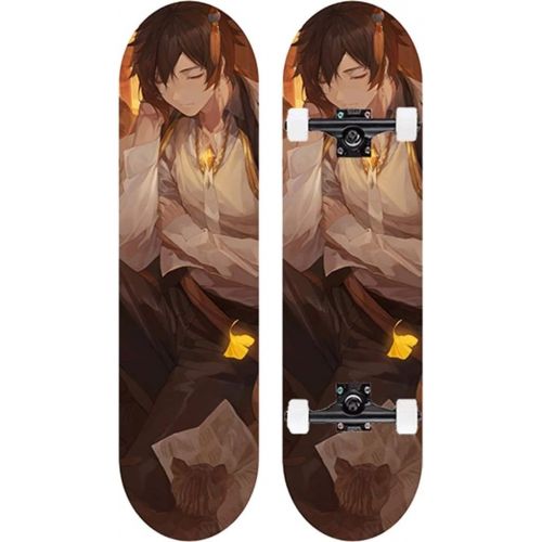  LDGGG Skateboards Complete Skateboard 31 Inches Beginner Skateboarding Adult Skateboard Anime Gifts 6