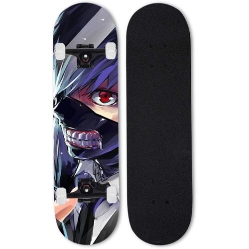  LDGGG Skateboards 31 Inch Skateboard Childrens Skateboard Beginner Complete Skateboard Short Hair Prince 6