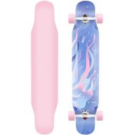 LDGGG Skateboards Complete Skateboard 46-inch Long Skateboard Professional Men and Women Adult Four-Wheel Dance Board Uh1129