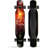 LDGGG Skateboards Complete Skateboard 46-inch Long Skateboard Professional Men and Women Adult Four-Wheel Dance Board Constellation Series 2