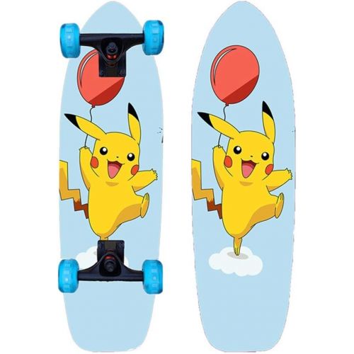  LDGGG Skateboards 27-inch Beginner Kids Flash Wheel Skateboard Complete Skateboard Animator 16