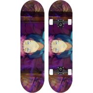 LDGGG Skateboards Complete Skateboard 31 Inches Beginner Skateboarding Adult Skateboard Incantation 10