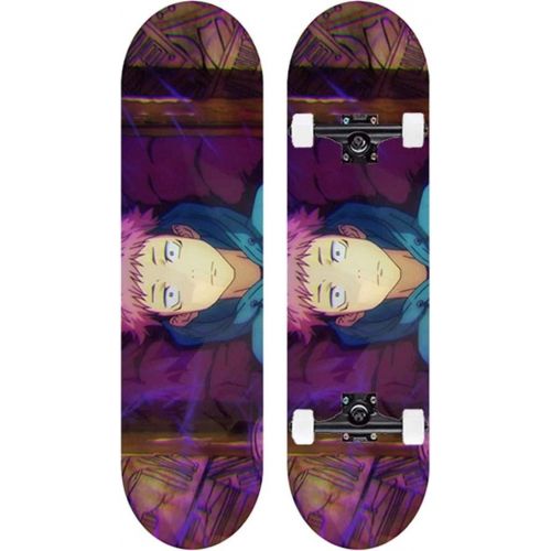  LDGGG Skateboards Complete Skateboard 31 Inches Beginner Skateboarding Adult Skateboard Incantation 10