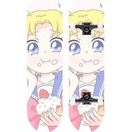 LDGGG Skateboards Complete Skateboard Beginner Skateboarding Adult Skateboard Girl Warrior 4