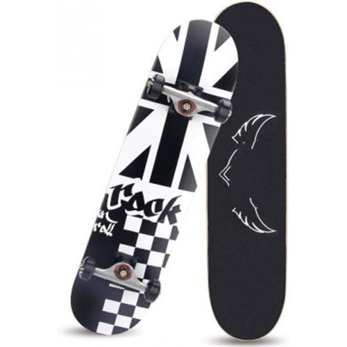  LDGGG Skateboards Complete Skateboard Professional Four-Wheel Double Rocker Beginner Boys and Girls Maple Skateboard PTN 13