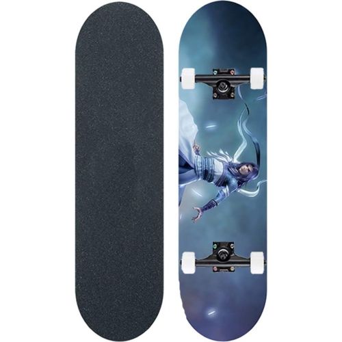  LDGGG Skateboards Complete Skateboard Beginner Skateboarding Adult Skateboard Youth Animation Series 49