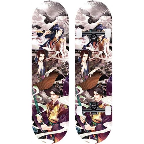  LDGGG Skateboards Complete Skateboard Beginner Skateboarding Adult Skateboard Youth Animation Series 21