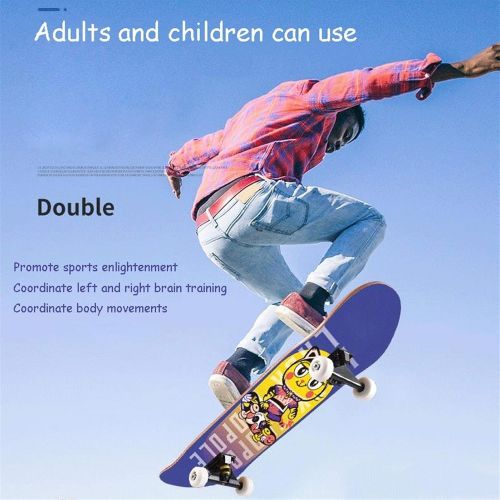  LDGGG Skateboards 31-inch Beginner Skateboard Adult Skateboard Complete Skateboards Little Monster 3