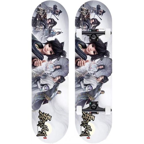  LDGGG Skateboards Complete Skateboard Beginner Skateboarding Adult Skateboard Youth Animation Series 44