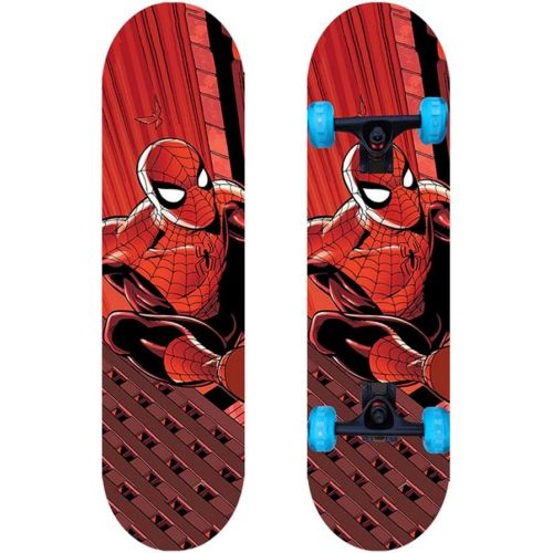  LDGGG Skateboards 31-inch Beginner Kids Flash Wheel Skateboard Complete Skateboard Spider Hero 16