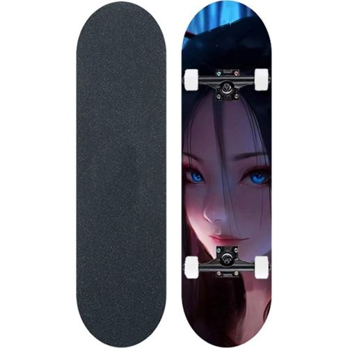  LDGGG Skateboards Complete Skateboard Beginner Skateboarding Adult Skateboard Youth Animation Series 40