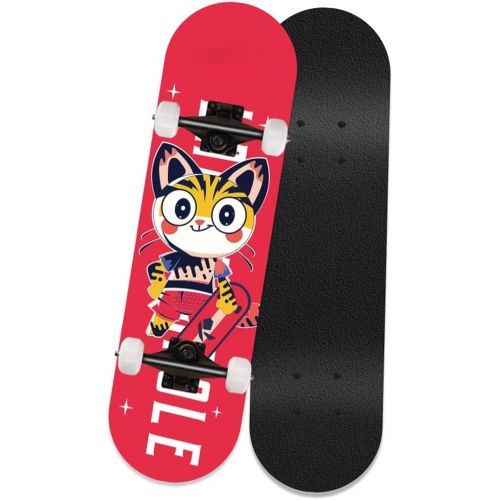  LDGGG Skateboards 31-inch Beginner Skateboard Adult Skateboard Complete Skateboards Little Monster 12