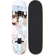 LDGGG Skateboards Complete Skateboard 31.4 Inch Maple Wood Skateboard, Beginner Children Skateboard Boy Girl Brush Street Scooter(Conan Series 13)