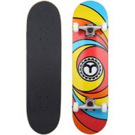 LDGGG Skateboards Complete Skateboard 31 Inches Childrens Four-Wheeled Double Tilt Young Beginners Boys and Girls Professional Street Skateboard (SA5)