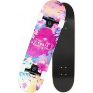 LDGGG Skateboards Complete Skateboard 31 Inches Beginner Adult Boys and Girls Youth Skateboard, Surprise 6