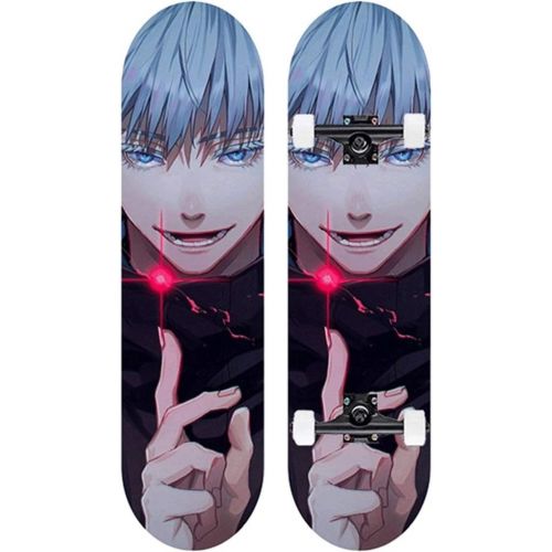  LDGGG Skateboards Complete Skateboard 31 Inches Beginner Skateboarding Adult Skateboard Incantation 14