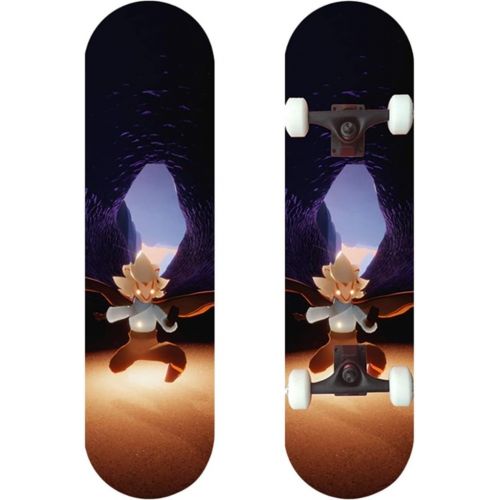  LDGGG Skateboards 31-inch Beginner Skateboard Adult Skateboard Complete Skateboards Meet Beautiful 26