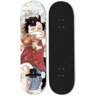 LDGGG Skateboards Complete Skateboard 31 Inches Cruiser Skateboard Beginner Boys and Girls Maple Wood Skateboard (Anime Characters 2014)