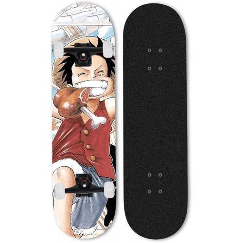  LDGGG Skateboards Complete Skateboard 31 Inches Cruiser Skateboard Beginner Boys and Girls Maple Wood Skateboard (Anime Characters 2014)