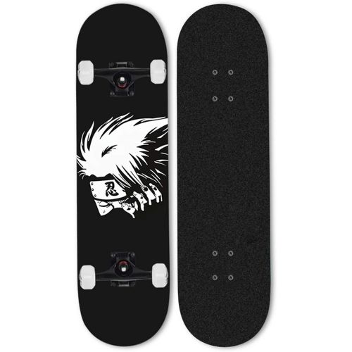  LDGGG Skateboards Complete 31 Inch Cruiser Skateboard for Kids Boys Youths Beginners (Kakashi S)