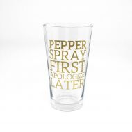 /LDGVinylz My Favorite Murder - Pepper Spray First Apologize Later Pint Glass