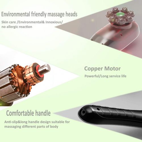  LDX Handheld Massager for Muscles Back Massager, Foot Massager and Neck Massager Handheld, Pure...