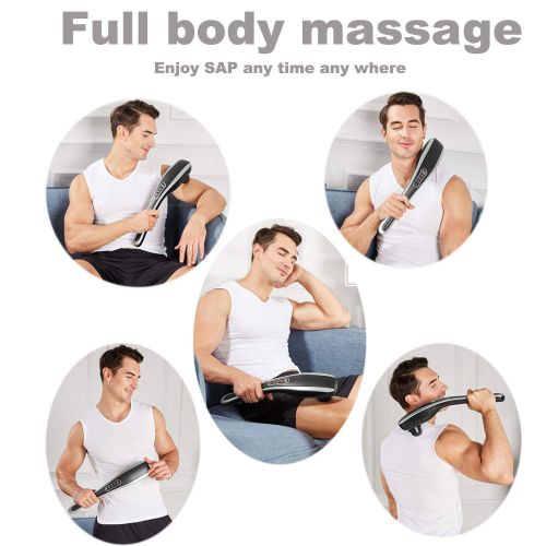  LDX Handheld Massager for Muscles Back Massager, Foot Massager and Neck Massager Handheld, Pure...