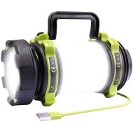 [아마존베스트]Lighting EVER LE LED Camping Lantern Rechargeable, Brightest Flashlight with 500LM, 4 Light Modes, 2600mAh Power Bank, IPX4 Waterproof, Perfect for Hurricane Emergency, Outdoor, Hiking and Home,