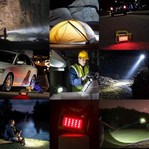  [아마존베스트]LE Rechargeable LED Camping Lantern, 1000LM, 5 Light Modes, 3600mAh Power Bank, IPX4 Waterproof, Perfect Lantern Flashlight for Hurricane Emergency, Hiking, Home and More, USB Cabl