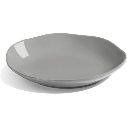  [아마존베스트]LE TAUCI 12 Piece Dinnerware Set, 4 pcs dinner plates & 4 salad dish & 4 bowl sets, Service for Four person- GREY