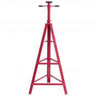 LEAD COSTWAY Unisex-Adult Jack Stand (Red, 24×49”-84”)