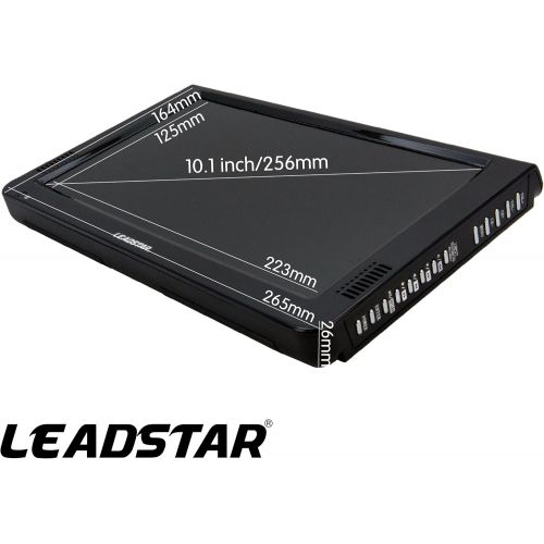  [아마존베스트]LEADSTAR 10 Inch Portable Digital ATSC TFT HD Screen Freeview LED TV for Car,Caravan,Camping,Outdoor or Kitchen.Built-in Battery Television/Monitor with Multimedia Player Support USB Card L