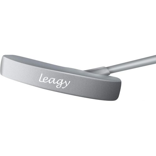  LEAGY 4-Sections Portable Best Two-Way Putter - Left and Right Hand - 2 Golf Balls Isolated On White Background - 1Pack Golf Bag