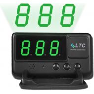 LeaningTech Original Digital Universal Car HUD GPS Speedometer Overspeed Alarm Windshield Project for All Vehicle