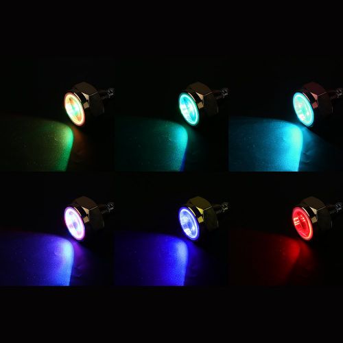  LEANINGTECH LeaningTech 27w RGB Led Drain Plug Light Boat Underwater Remote Control Diving Fishing Lamp DeckMarineBoat Waterproof Color Changing