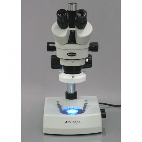  LED Trinocular Zoom Stereo Microscope 3.5X-180X by AmScope