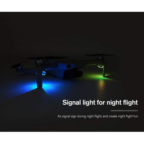  LED Light Night for DJI Mavic Mini,Navigation Light Seven Color Lamp for DJI Mavic Mini Accessories (2 Light)