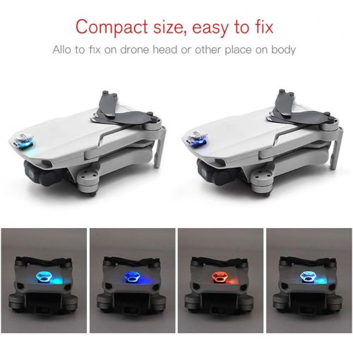  LED Light Night for DJI Mavic Mini,Navigation Light Seven Color Lamp for DJI Mavic Mini Accessories (2 Light)