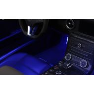 LED Car Interior Under-Dash Decorative Floor Lights (4-Piece)