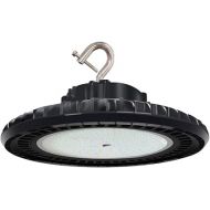 480V 200W UFO LED High Bay Light [600W MH/HPS/HID Equiv.] 1-10V Dim 30000lm 5000K IP65 High Bay for Warehouse Workshop Gym Stadium Factory Building ETL DLC Premium