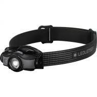 LEDLENSER MH5 Rechargeable Headlamp (Black/Gray)