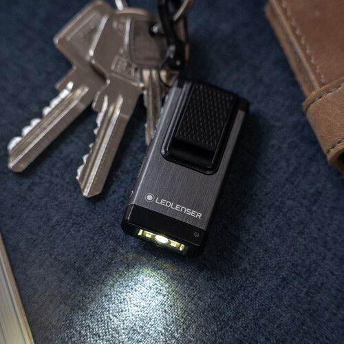  LEDLENSER K4R Keychain Light (Gray)