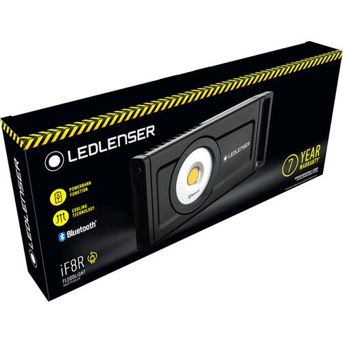  LEDLENSER iF8R Rechargeable Compact Flood Light & Power Bank