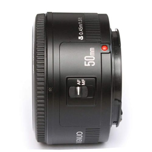  LEDMOMO 50mm F1.8 Auto & Manual Focus Lens Large Aperture Auto Focus Lens for Canon EOS DSLR Cameras