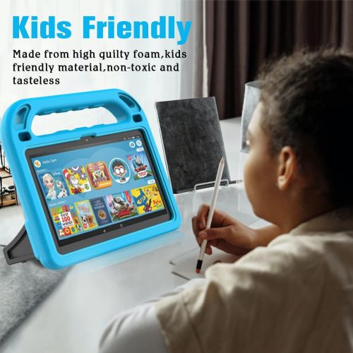  [아마존베스트]LEDNICEKER Kids Case for All-New Fire HD 8 & Plus 2020 - Lightweight Shockproof Handle with Stand Kid-Proof Case for Amazon Fire HD 8 inch Tablets (Latest 10th Generation 2020 Rele